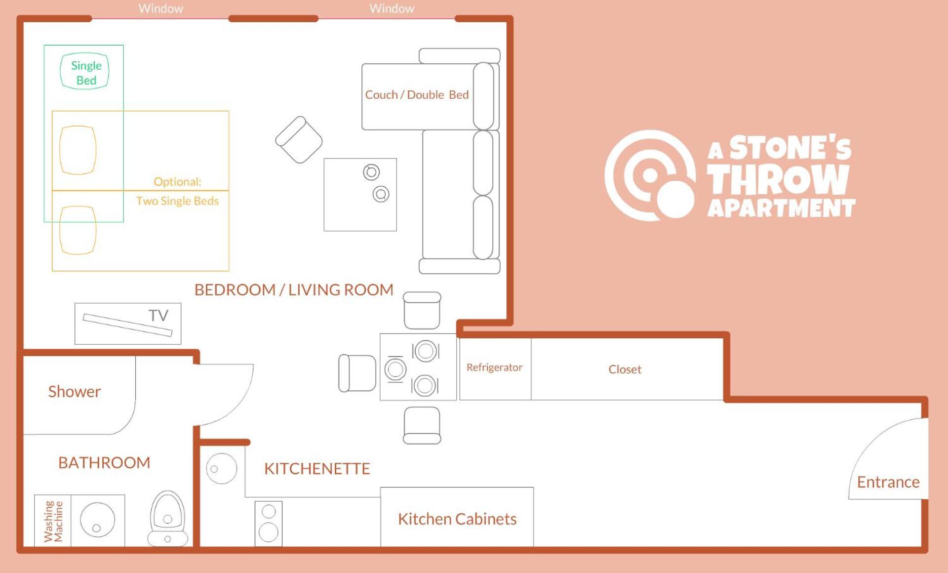 A Stone'S Throw Apartment Cracovie Extérieur photo